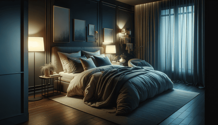 סביבת חדר שינה מרגיעה המתאימה לשינה טובה